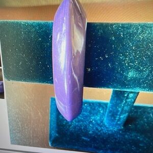 VTG Vibrant Purple Bangle CUFF Bracelet
